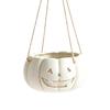 Halloween Pumpkin Planter Pot for Outdoor Garden Fall Decoration – Faux Pumpkin Prop for Yard Display