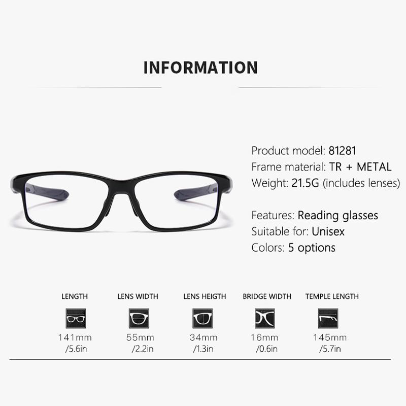 Smart Zoom Progressive Multifocal Glasses With Outdoor Anti-fall Function 81281