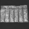   Colorful   Glass Nail Art Rhinestons Decoration Costumes Material Package(Silver)