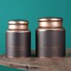 Elegant Tea Storage Container Tea Coffee Tins Capacity for Keeping Dry Storing Loose Tea Leaves Kitchen Office Home Use