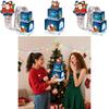 Santa Claus Double Layer Money Box With Gift Box For Christmas Party And Gift Giving