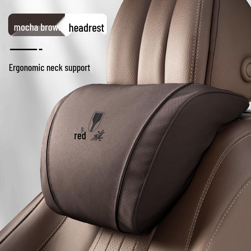 Neck and Lumbar Support for Hongqi HS5/H5/HS7/H7/H9/H6 Car Headrests - Interior Accessory