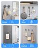 1-10pcs Reusable Traceless Clothes Hook Powerful Suction Cup Hooks Heavy Duty Suction Shower Hooks Storage Hanger Accessories