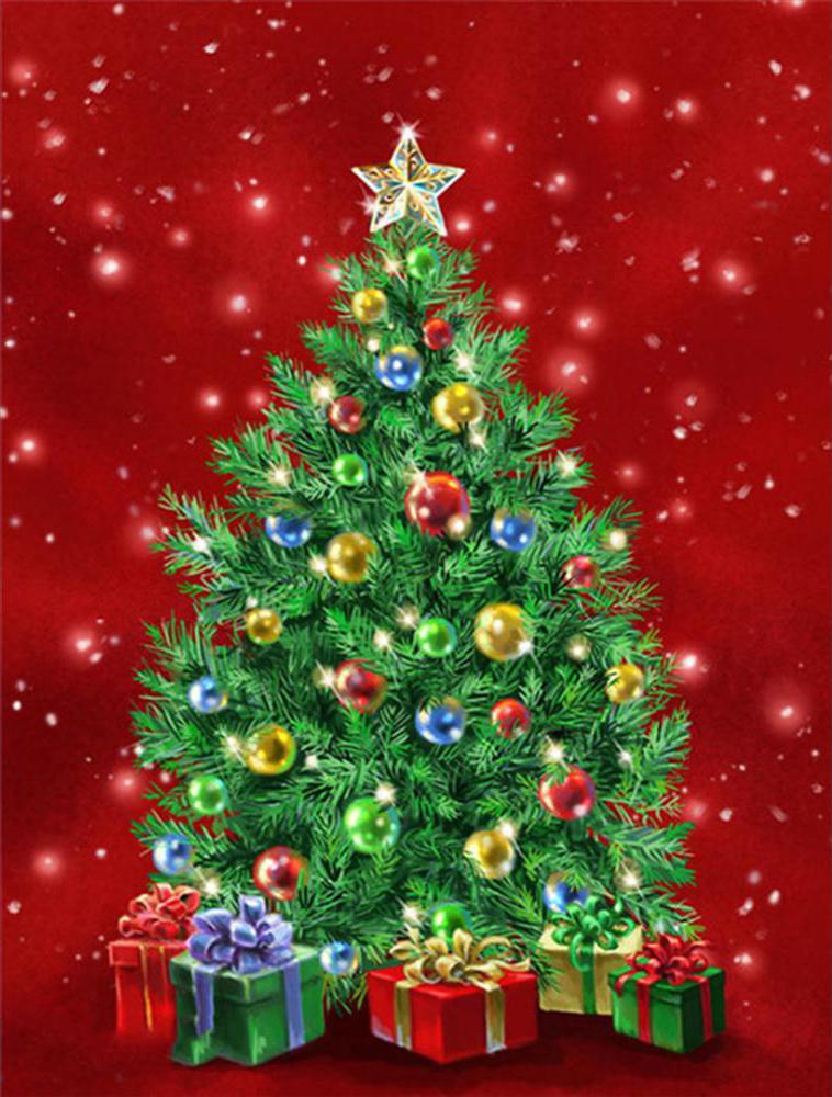 

5D DIY Алмазная картина Снежный еж полная квадратная круглая картина Стразы Алмазная мозаика Рождественский домашний декор Full Square (20X30CM) серый