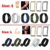 Metallrahmen + Nylonband für Amazfit Helio Armband Armband Bizeps Sport Ersatz Zubehör für Amazfit Helio Armband