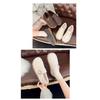 Women S Winter Faux Fur Lined Flat Casual Slip On Shoes