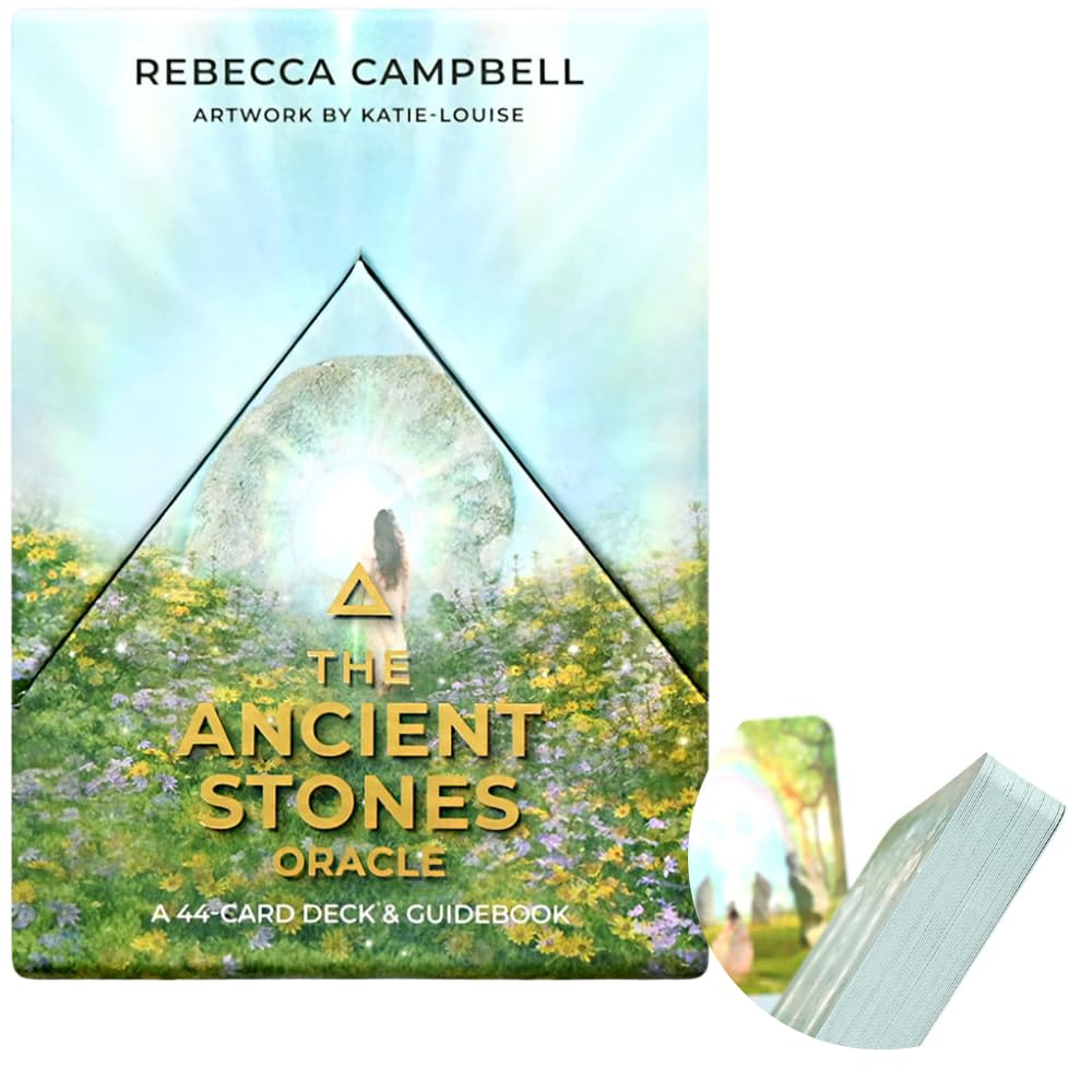 The Ancient Stones Oracle Fortune Telling Oracle Cards, Authentic, Direct from the Manufacturer, with Japanese Instructions