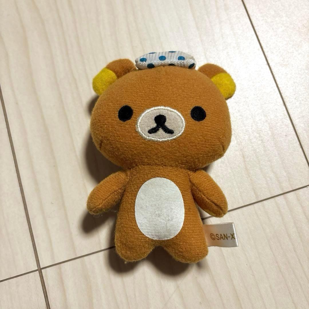 Rilakkuma hot spring mascot stuffed toy