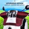 Waterproof Motorcycle Head Cover Clear Window Electric Motorcycle Cover  Daily Commuting