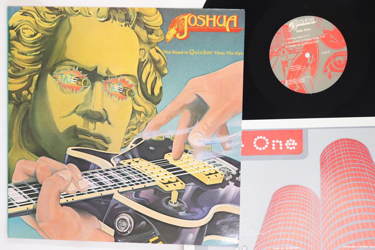

LP Record JOSHUA Hand Is Quicker Than The Eye E1013 ENIGMA 1982 US Rock Used