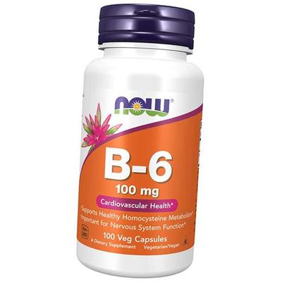 Vitamin B6 (Pyridoxin), Vitamin B-6 100 Kapseln, 100 vegetarische Kapseln (36128361)