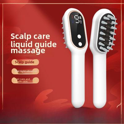 Household Electric Massage Comb Negative Ion Hair Care Scalp Fluid Conductor Ball Health Hair Comb Scalp Comb