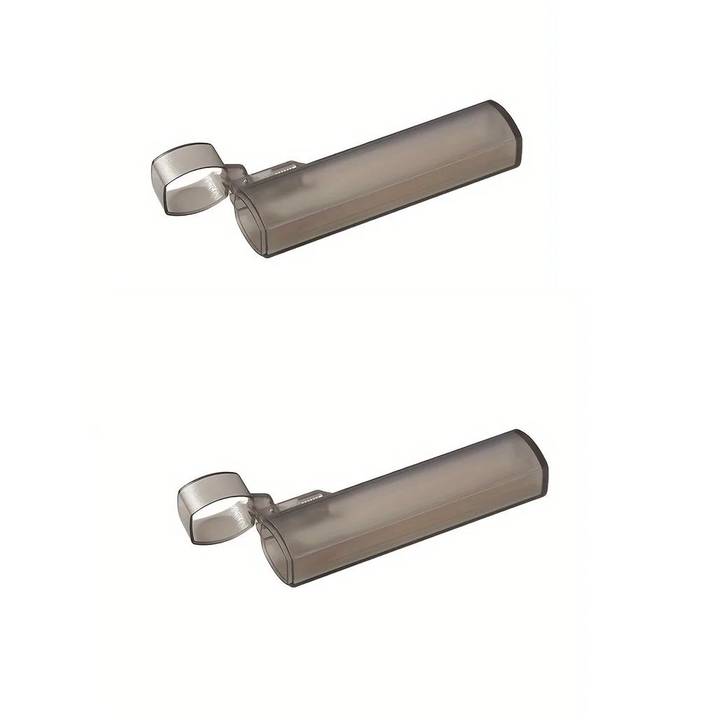 Tragbare Kunststoff-Zahnstocherbox, Klarer Zahnstocherhalter für Outdoor-Reisen, Restaurantbedarf, Küche