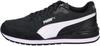 ST Runner V4 Suede Sneakers Black/white/silver