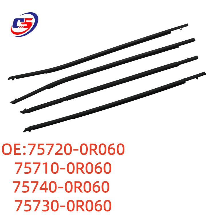 Toyota RAV4 (2013-2018) Door Trim Window Water Deflector Seal Strip 75710-0R060