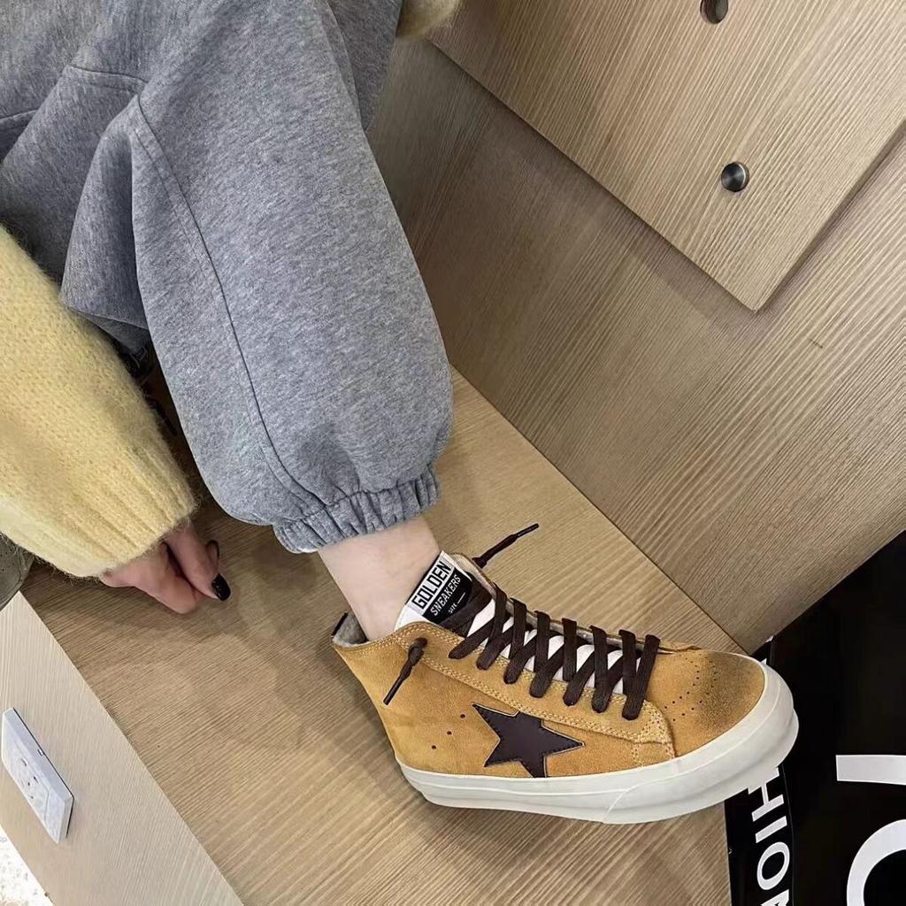 Starboard-Schuhe beliebte vielseitige Plateauschuhe Designgefühl moralischer Trainingsschuhe Damen Winterschuhe Forrest Gump Schuhe Baumwollschuhe