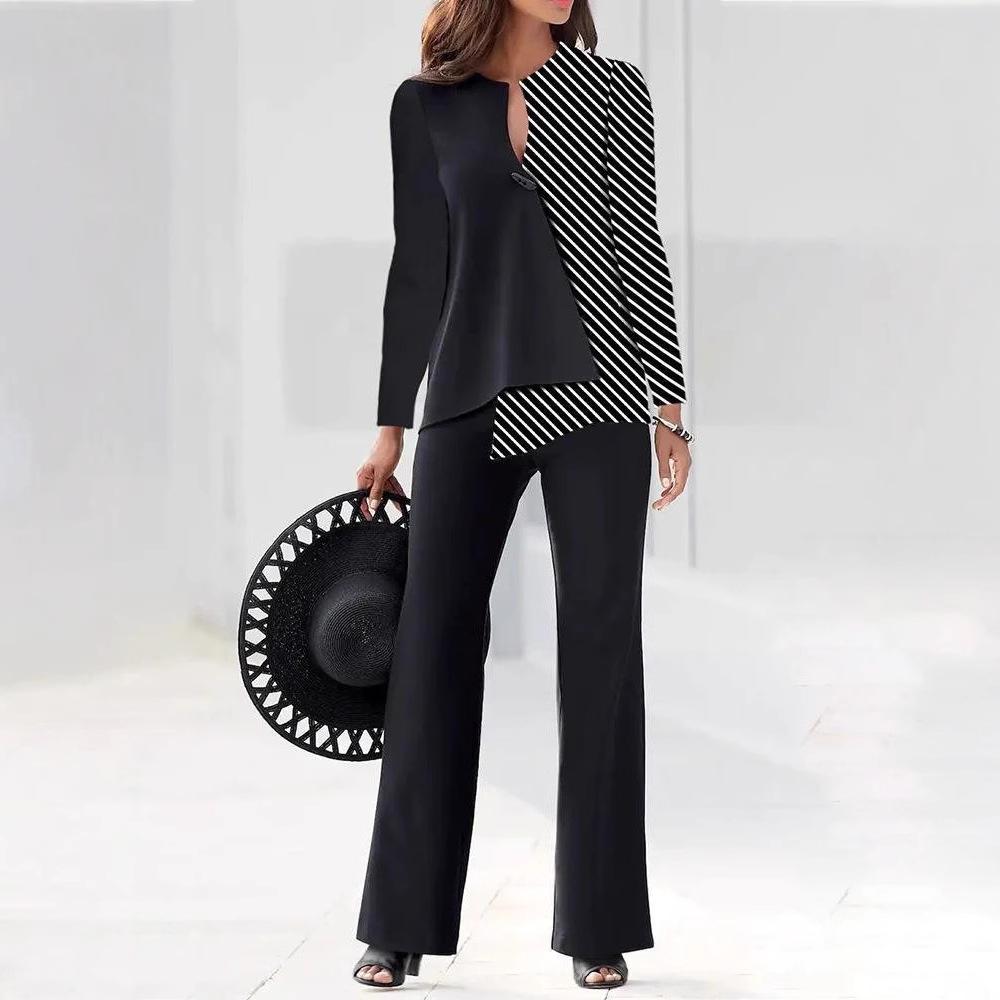 Women'S Spring And Summer New Comfortable Casual Sports Daily Commuting Fashionable Solid Color Clothing Set