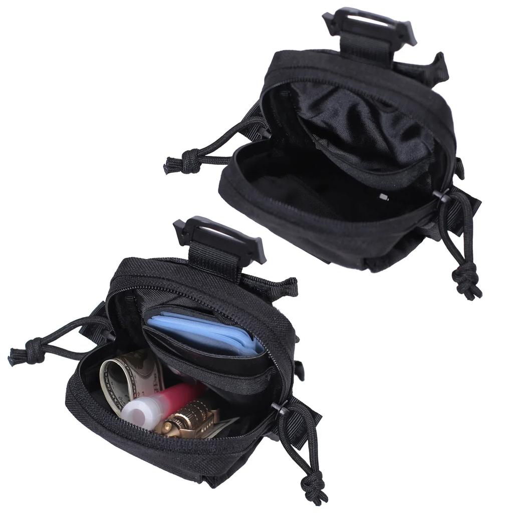 Backpack Strap Bag Phone Holder Outdoor Sports Running Camping Hiking Hunting Accessories Organizer EDC Tool Waist Pouch