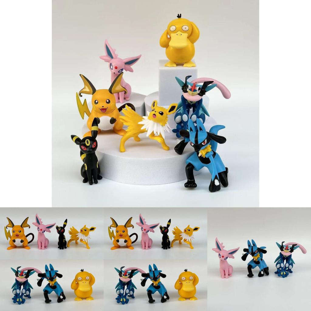 Pokmon Pvc Collectible Set With And Figures For Kids