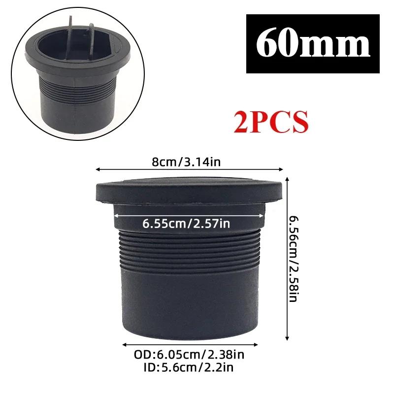 

42/60/75/90 мм паркувальний дизельний обігрівач теплого повітря, вентиляційний канал, вихідна труба, обертовий вихлопний з’єднувач для автомобіля, вантажівки, фургона, кемпера 2pcs 60mm