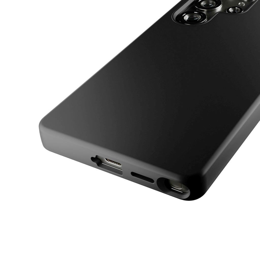 Silicone Case for Samsung Galaxy S25 Ultra Icon Mag MagSafe - Black