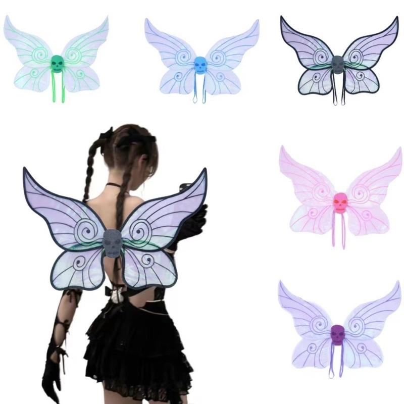 Butterfly Wing Costume for Girl Women Halloween Fairies Wing Costume for Women Girl Birthday Cosplay Christmas Party