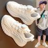 Boys' Breathable White Sports Shoes - Spring/Autumn 2025 Collection for Elementary Kids