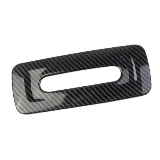 Carbon Fiber Style Rear Roof Reading Light Control Panel Trim For Toyota Tundra