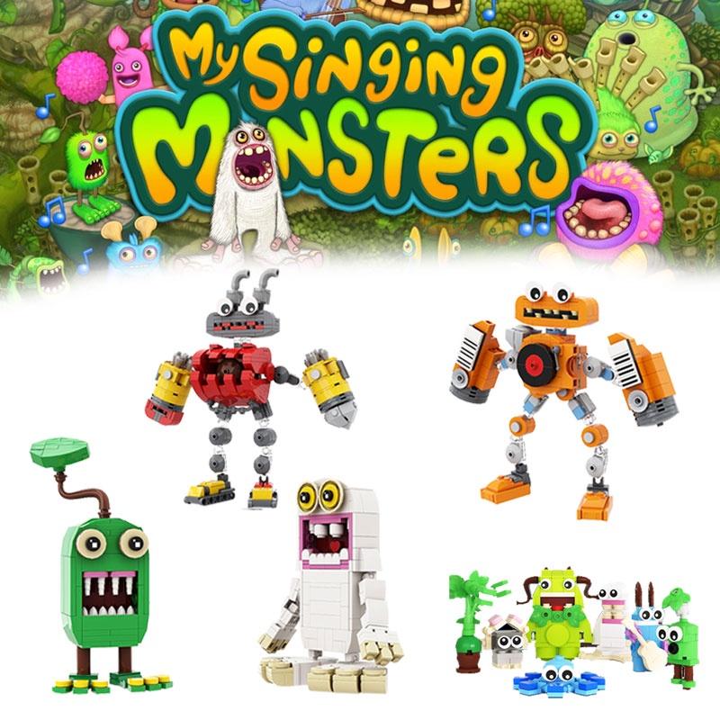 My Singing Monsters Bausteine Seltene Wubboox Mit 246 Stück Abs Kleinen Partikeln Puzzle Spielzeug