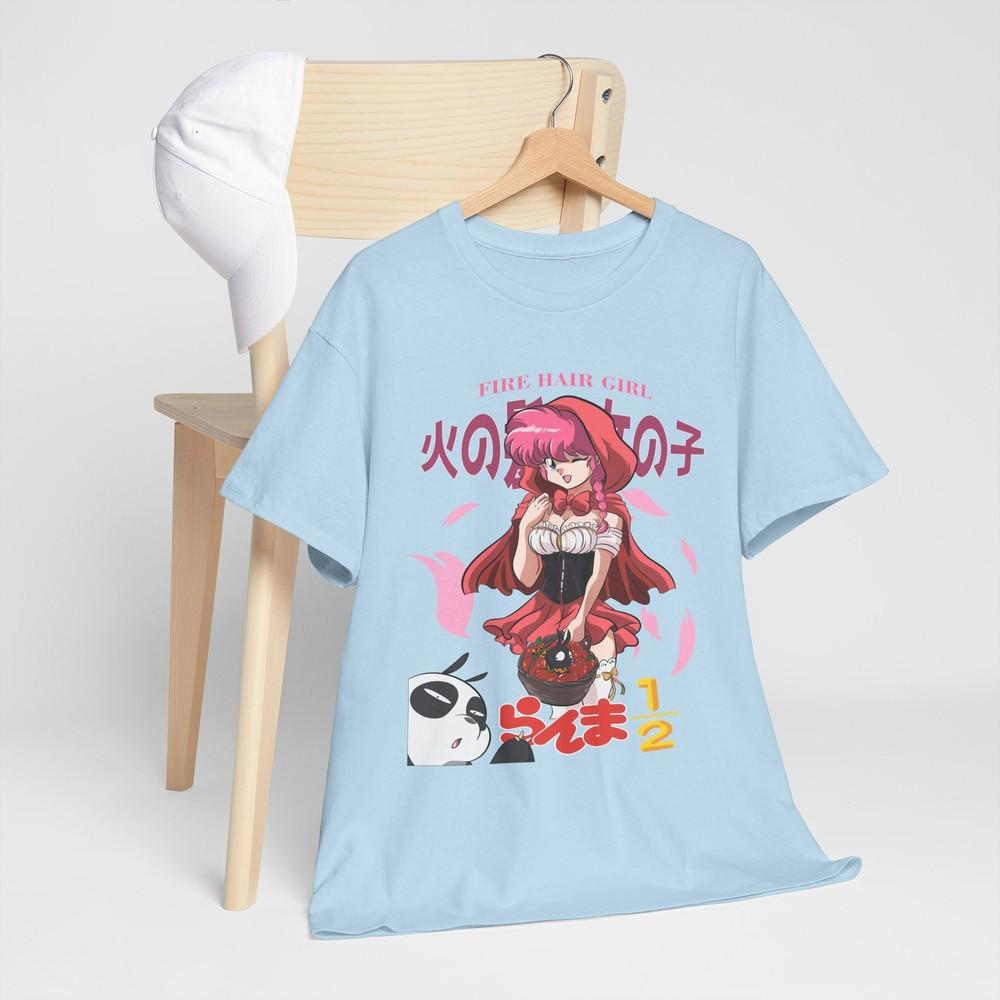 Ranma 12 Tshirt Shampoo RumikoTakahashi Girl Kawaii Funny Anime Tee gift S