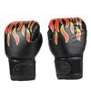 Breathable Kickboxing PU Leather Boxing Training Glove Sparring Glove Flame Gloves Boxing Gloves