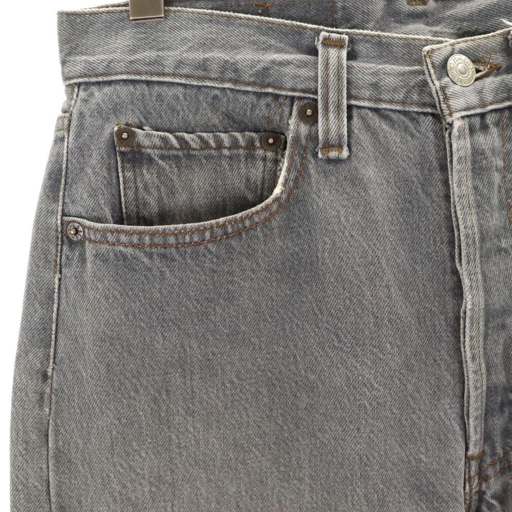 Levi's 80s 501-0658 Piece Dyed Black Vintage Color Denim Pants Men's Used