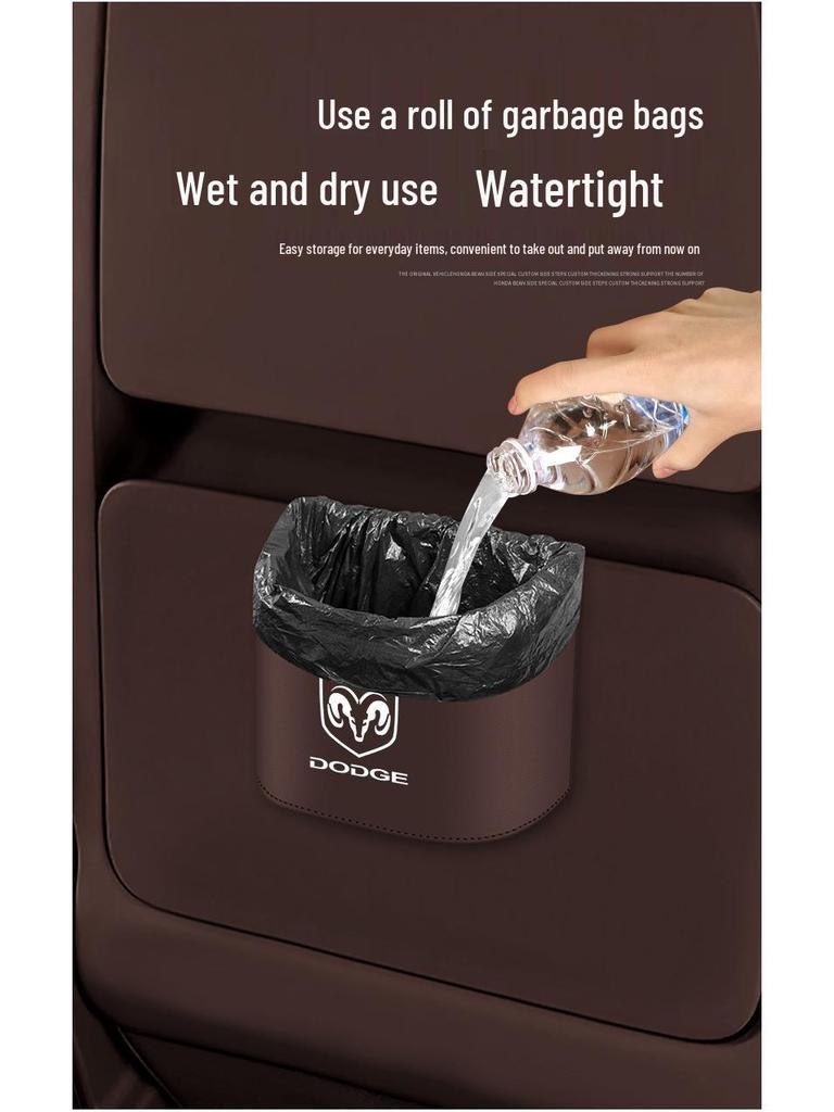 Dodge Challenger Hellcat Hot Wheels Nádoba na odpadky do auta a riešenie na skladovanie