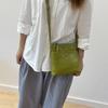 Johnature Small Bag Casual Mini Genuine Leather Phone Bag Versatile Women's Shoulder Crossbody Bags