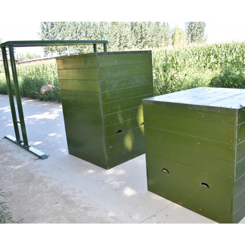 Outdoor Obstacle Course Low Wall Board