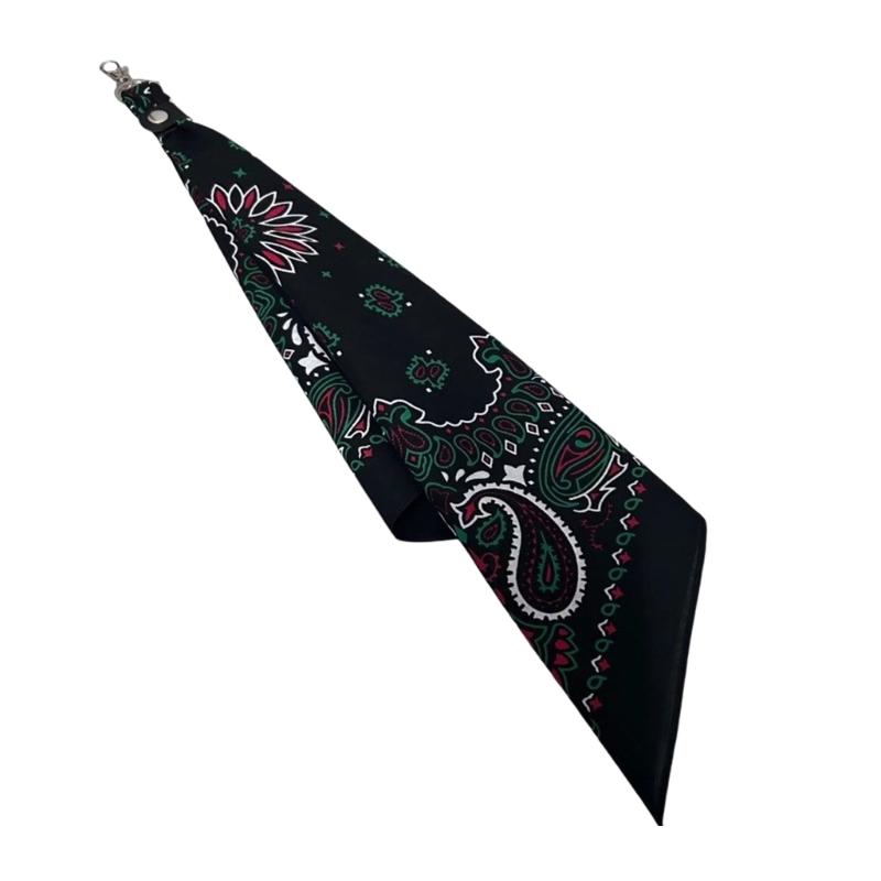 Bandana Classique Motif Cachemire Occidental Foulard de Tête pour le Sport et l'Activité de Plein Air Accessoire Hiphop