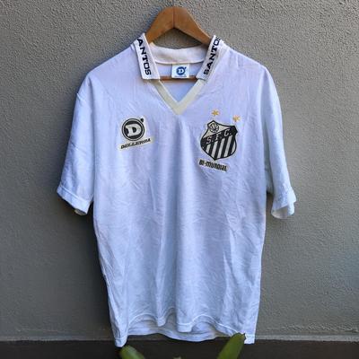 Vintage 90er SANTOS FC Vereins Trikot / Brasilien Club / Vintage Fußball / Vintage Trikot / Groß
