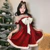 Xmas Christmas Dress Costume Favor Cosplay Costumes Fashion Santa Claus Coat  Holiday Party
