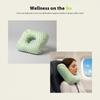 Soft Cotton Ear Piercing Pillow Ergonomic Sleep Pillow with Ear Hole for Bed Night Time Ear Protection