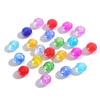 500G Faceted Acrylic Beads Colorful Transparent Wheel Loose Spacer Beads for Jewelry Making DIY Accessories