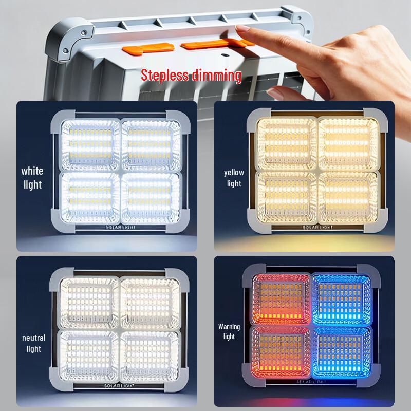 Portable Solar LED Work Light & Floodlight