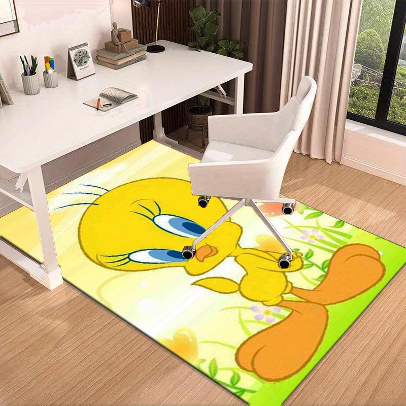 Yellow Bird Carpet, Chair Rug,Rug for Office Bedroom living rooms, Doormat decor Fan Gift Christmas Gift
