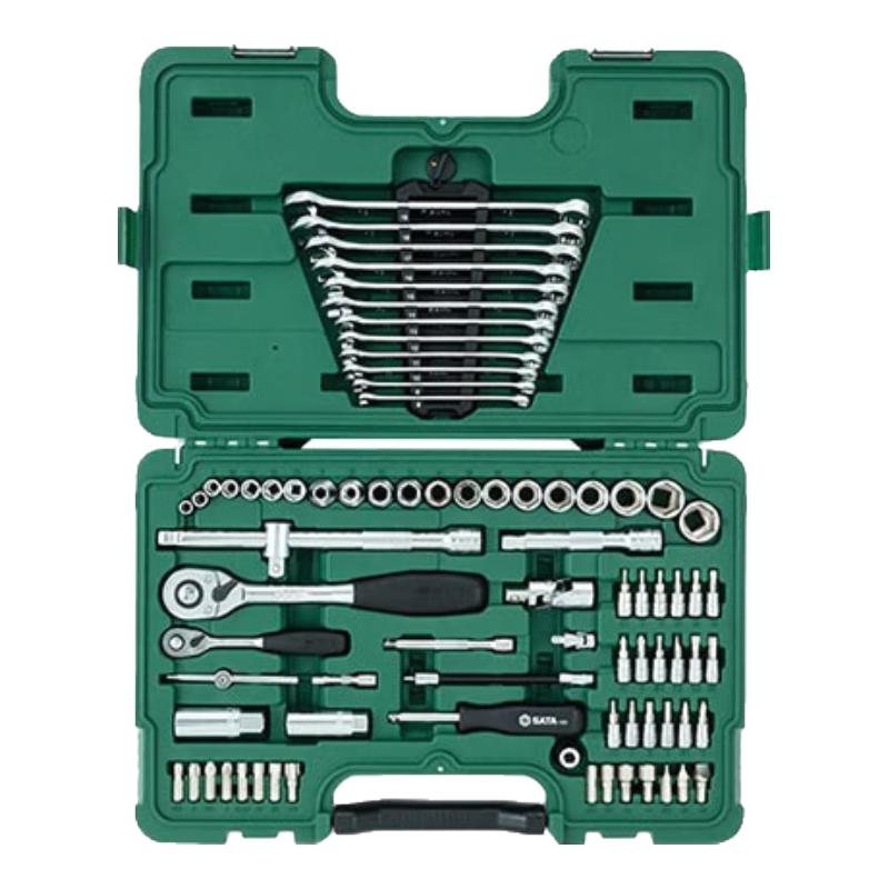 SATA 80-Piece Comprehensive Auto Repair Tool Set