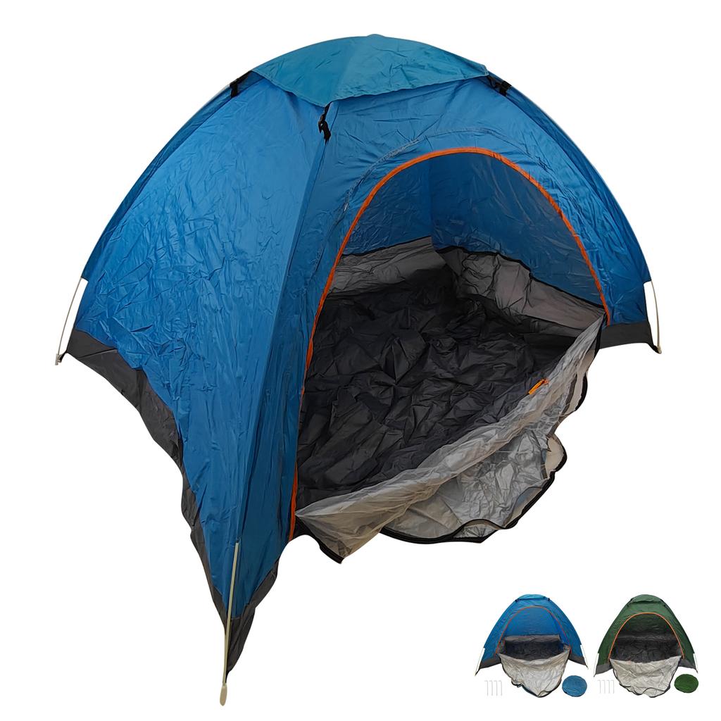 Automatic Outdoor Camping Tent Fly Proof Rainproof Easy Setup Beach Tent for 2-3 Person with Single 