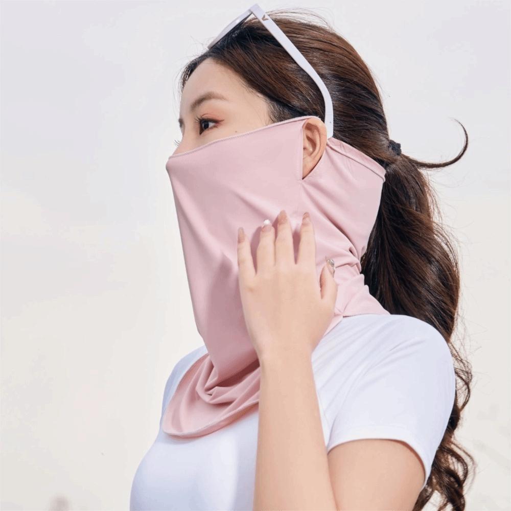 Ice Silk Ice Silk Bandana Breathable Cycling Balaclava Windproof Face Cover Scarf Men Women
