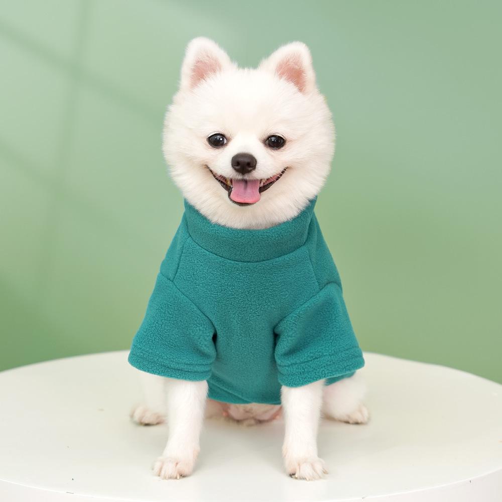 Pet Dog Cat Autumn Winter Clothes Cashmere Bearfight Dog Clothes Supplies Cat Clothing