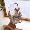 Read Book And Coffee Girl Clear Phone Case Cute Cover for iphone 13 14 12 11 Pro Max 7 8 Plus SE2 X XS XR Transparent Back Cover