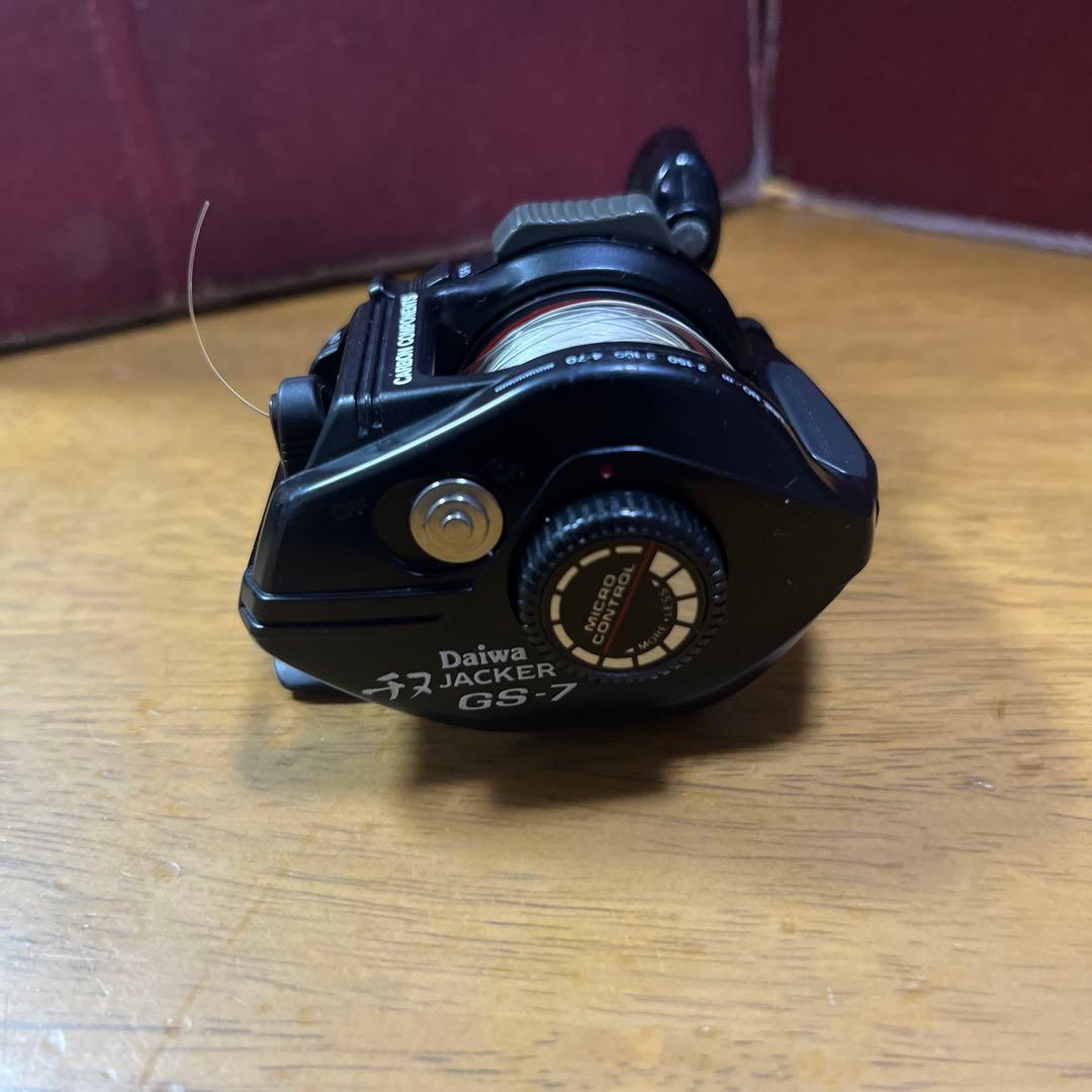 Used Daiwa Chinu JACKER GS-7 Bait reel