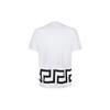 Versace T-Shirts Men's White Crew Neck Moderate Straight Fit A88560-A235263-A1001