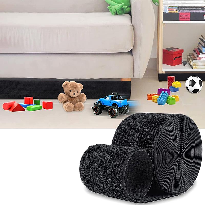 3/6/10M Sofa Toy Blocker Dustproof Adhesive Strap Under Couch Blocker Adjustable Sofa Edge Baffle Fixed Strap Interceptor